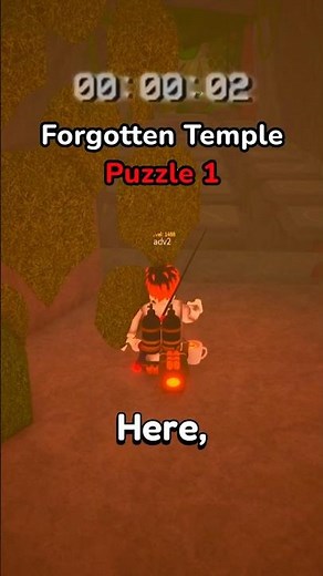 How To Complete Forgotten Temple Puzzle 1 in Fisch (ROBLOX)