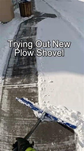 Satisfying Plow Shovel #snowremoval #satisfying #shoveling #winter