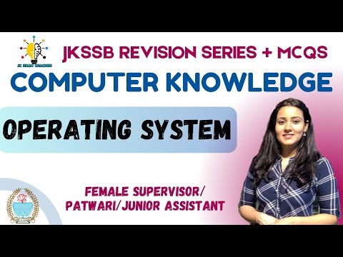 OPERATING SYSTEM II MCQS + REVISION SERIES II SUPERVISOR / JUNIOR ASSISTANT/ PATWARI #jkssb
