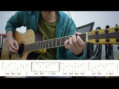 Blue Bird OST Naruto Fingerstyle+TAB