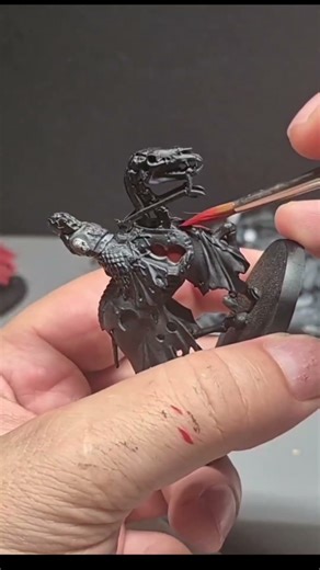 Painting Black Knight Part 1 - Red Basecoat
