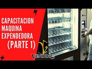 MAQUINA VENDING SNACK Y BEBIDAS | FUNCIONAMIENTO (Abrir y encender la vending)
