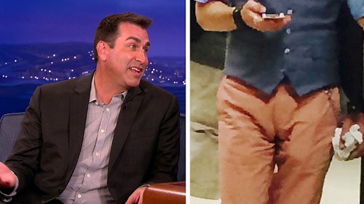 431K views · 2.2K reactions | Rob Riggle is a "moose knuckle" photography expert. #CONAN | Team Coco | Facebook