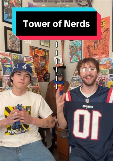 Tower of Nerds with @speedsultan #dccomics #dc #marvel #marvelcomics #towerofnerds