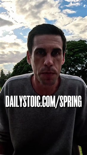 The 2026 Daily Stoic 10-Day Spring Forward Challenge is about reset, not hustle. About clearing out what no longer serves you. About doing less-but better. As Marcus Aurelius wrote: