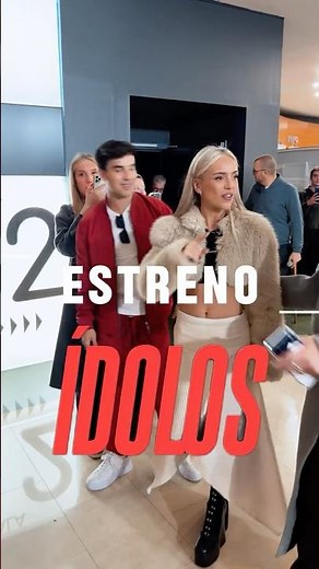 “Idols” premiere in Valencia - MN4 Cinemas with Oscar Casas and Ana Mena #idols #anamena #oscarcasas