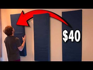 I Built DIY Sound Panels for my Home Studio
