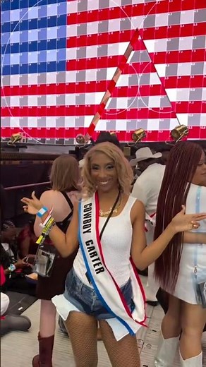 I Recreated Beyoncé’s Cowboy Carter Tour Outfit for Atlanta Night 1!🤠👑 Happy Beyloween! 🎃