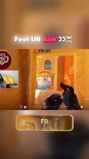 Feel UR Aim in CS2 👀☠️. #cs2overpass #gaming #csgo