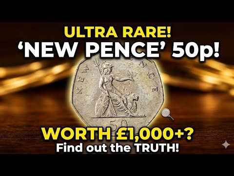 The Most Valuable Worth Big Money Top 5 Queen Elizabeth II Fifty Pence Coins United Kingdom
