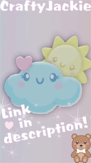 ROBLOX UGC⛅KAWAII OBBY SIGN SUN & CLOUD FRIENDS⛅#robloxugc #robloxshorts #roblox #robloxdev