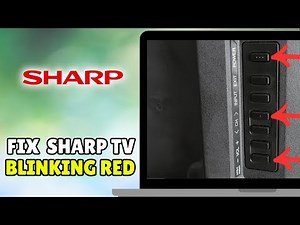 How To Fix Sharp TV Blinking Red Light (2026) - Full Guide