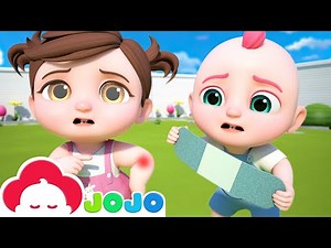 The Boo Boo Song | Give Me a Bandage for Kids | Baby JoJo Nursery Rhymes & Kids Songs