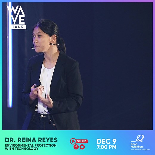Dr. Reina Reyes has been called “The Filipina who proved Einstein right” because of her notable work confirming Albert Einstein’s Theory of Relativity on a cosmic scale in 2010. Learn with her as she dives into how space technology and citizen science can work together for the earth and our future. Catch 1ST. ONE on our first pilot episode of Online WAVE Talk on December 9 at 7pm via our Facebook and Youtube live! #GoodNeighborsPH #WAVETALK2022 #d1stWAVE #EMPOWERED | Good Neighbors Philippines