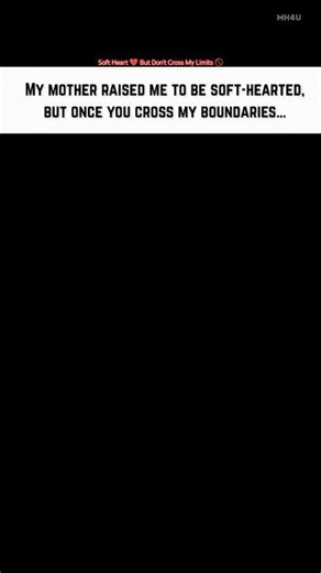 Soft Heart ❤️ But Don’t Cross My Limits 🚫 | Attitude Status #attitude #quotes #shorts #motivation