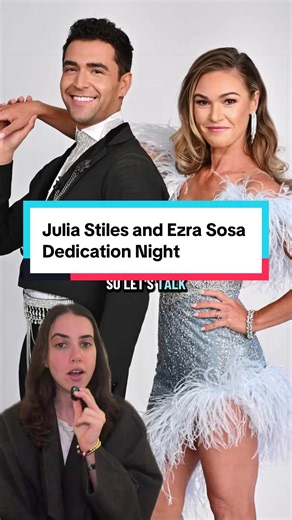 Dancing With The Stars Dedication Night Week 6: are Julia Stiles and Ezra Sosa leaning into nostalgia too much to keep them on DWTS week 6? No such thing imo! Everyone leans into nostalgia at some point or where people know them from. Same thing goes for Tatyana and Jans dance. What do you think? #fyp #dancingwiththestars #dwts #dwts35
