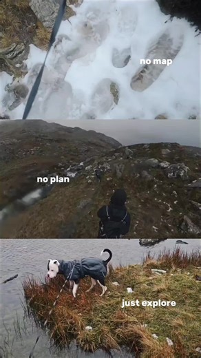 No map needed. just exploration ⛰️🥾 #hikingadventures #outdoors #wanderer #hiking