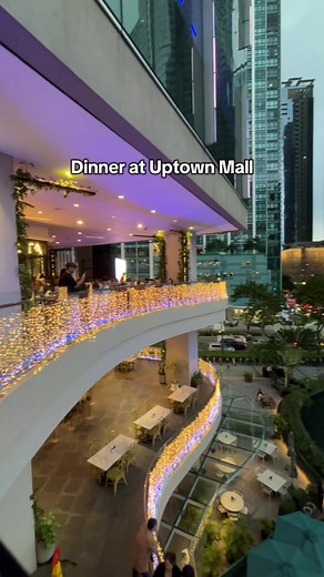 Dinner and Family Fun at Uptown Mall BGC