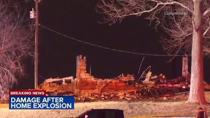 3 men seriously injured in explosion, house fire in Lake County, Indiana, officials say