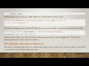 How to Define Swagger SecurityScheme in Your Spring Boot Application
