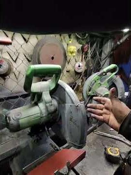 Perfect 45-Degree Cut: The Secret to Burr-Free Steel on My Chop Saw