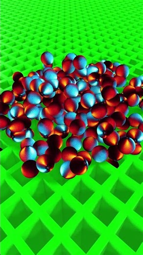 Hypnotic Granular Physics Simulation #asmr #animation