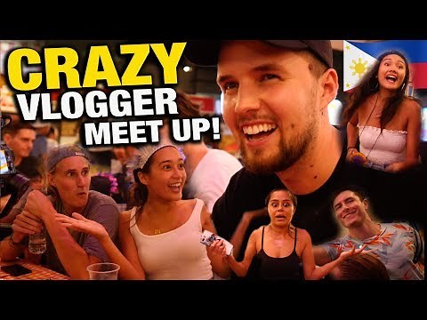 Philippines Vloggers INSANE FILIPINO STREET FOOD FEAST, It Got CRAZY!
