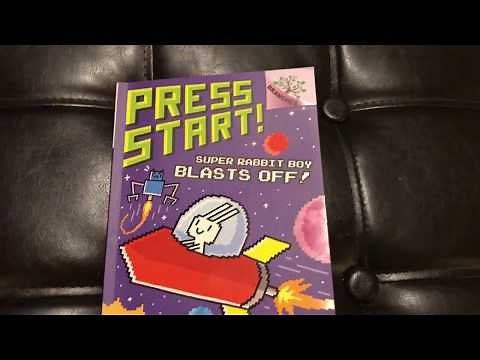 PRESS START SUPER RABBIT BOY BLASTS OFF! Book review