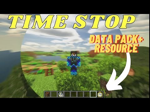 how to download time stop mod datapack and resource pack minecraft t launcher java edition in pc