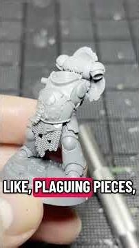 PART 4 of Kitbashing a CUSTOM Plauge Marine #warhammer40k #kitbash #Nurgle #plaguemarines #minis