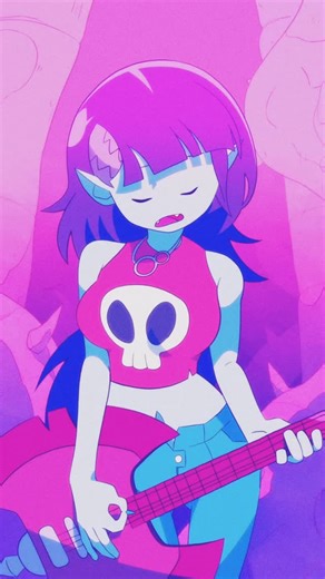 C I S K O | シスコ on Instagram: "MARCELINE | HORA DE AVENTURA 🖤I just wanna slow dance with you🖤 I animated this CrasherChroma piece of Marceline from Adventure Time but it looks like she is missing in action So if you know how to find her feel free to tag that user in the comments 😏✨ #adventuretime #adventuretimeart #cartoonnetwork #animation #toonboom #toonboomharmony #marceline #vampirequeen"