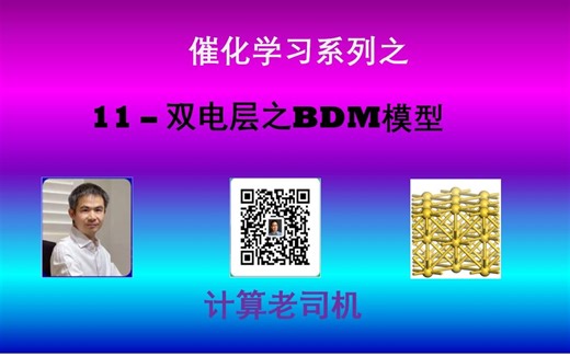 催化11-双电层之BDM模型