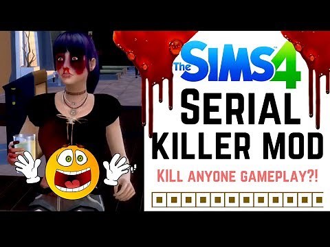 Sims 4 Serial Killer MOD Deadly Murderer Sims 4 Gameplay 😮