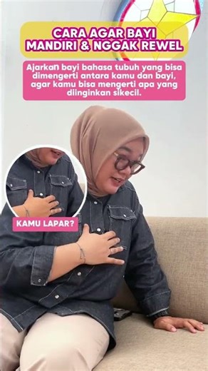 CARA KOMUNIKASI AGAR BAYI MANDIRI #bayi #perlengkepanbayi #parenting