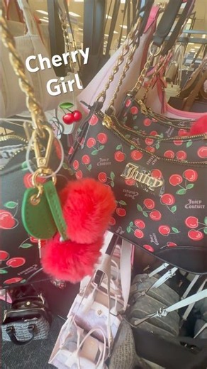 JUICY COUTURE CHERRY GIRL SHOULDER BAG #juicycouturebags #macyshandbags #macys