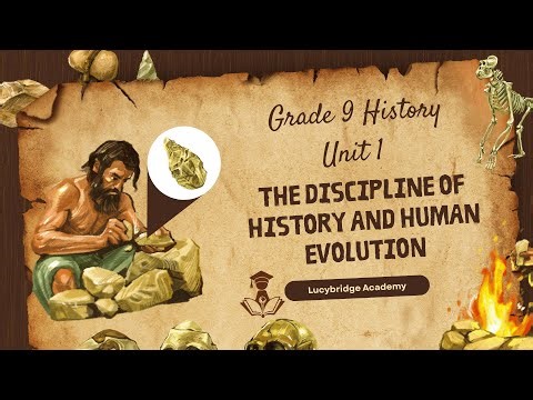 Grade 9 History Unit 1: 1.1 Meaning of History and Prehistory