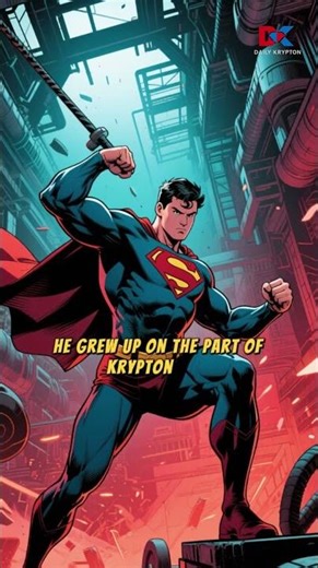 The Krypton Gravity Truth 🤯🌍 #dailykrypton #superman #comicbookcompany #dccomics #supermanfacts