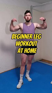 3.3K views · 75 reactions | Beginner Leg Workout At Home #workout #legworkout #legday #squats #homeworkout #athomeworkout #calisthenics #bodyweight #beginner #beginnerworkout #tutorial #reels #reel #bodybuilder #fitness #homeworkout #gym #fatloss #fit #muscle #workout | Homeworkout beast | Facebook