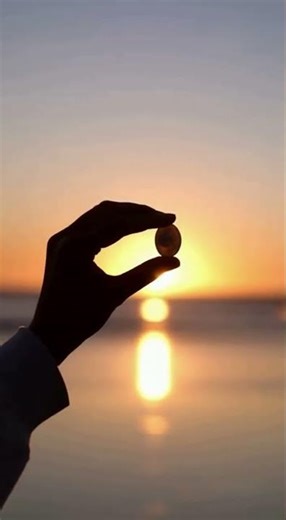 The ocean gave me this beautiful gift today 🌊🎁🐬 #asmr #crystals #gemstones