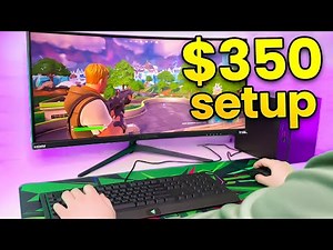 Simple $350 Gaming Setup (Monitor, Keyboard, Mouse & More)