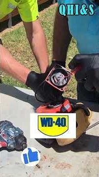 Servicing an Old 2-Stroke CL20 Mitsubishi Brush Cutter! DIY #SHORTS