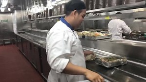 29K views · 594 reactions | They work in hot conditions. They provide such a wonderful service and they are always smiling. Have a quick look inside the galley with me | John Heald | Facebook