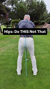 714K views · 2K reactions | Your Hips are CRUCIAL in The Swing! Don't overlook them. Sometimes we just need a different view to help us understand what happens with the lower body in the swing. I would say the majority of golfers could improve their hip motion and it would help them in some way. These 2 simple cues with this visual could hopefully help. Let us know if you have any questions below . #golf #golfswing | Me and My Golf | Facebook