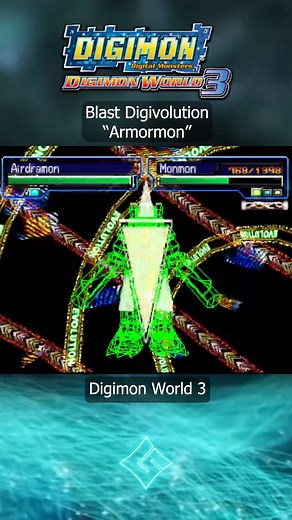 A blast digivolution is a special digivolution in Digimon World 3 which occured mid-battle when the blast gauge is fully charged. #RPG #rpg #JRPG #digimon #digimonworld #digimonworld3 | Lifestream Gaming