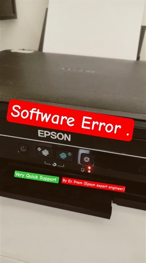 Epson l380 red light blinking ? Epson red light blinking fix | epson l360 l380 ink pad reset #epson