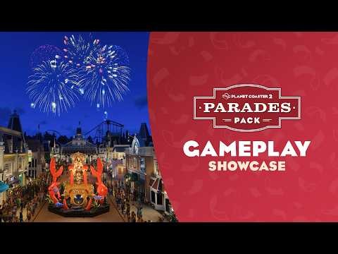 Planet Coaster 2 | Parades Pack Gameplay Showcase