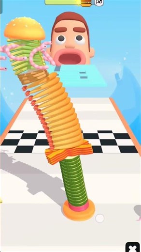 LEVEL 77 BURGER RUN IS INSANE 🤯🔥 | Biggest Stack Ever!!