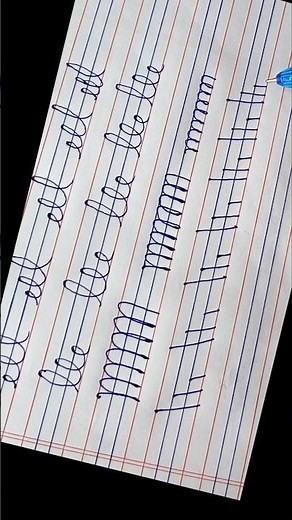 strokes practice | hand lettering basic strokes | lettering strokes practice