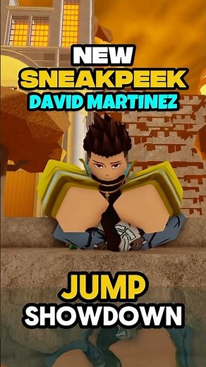 JSD David Sneak Peek (Jump Showdown) #jumpshowdown #roblox
