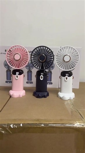 This USB Rechargeable Handheld Portable Fan is a game-changer! Love the sleek look and powerful airflow with 5 speeds. On sale now—don’t miss out! #fyp #tiktokshopfinds #tiktokmademebuyit #lunarbit #tiktokshopspringglowup #spotlight (1)